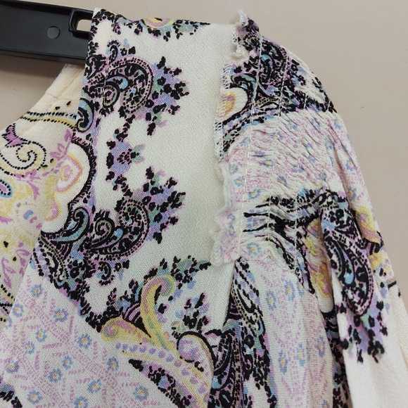 Free People Girl Talk Bohemian Tunic Top - Picture 12 of 13